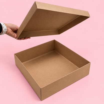 Caja 30x30x9cm Doble Pared Kraft - 639469