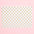 Papel Manteca Mini Corazones Dorado 27x40cm (cont. 25 hojas) - PM1.7