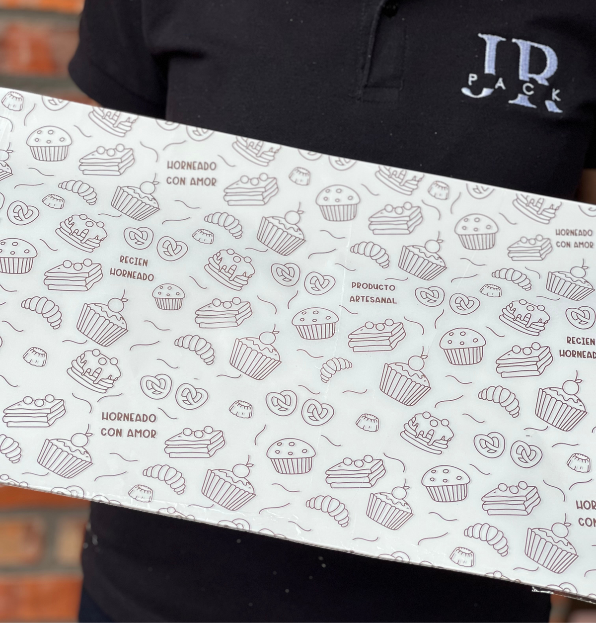 Papel Manteca Pastelería Marrón 27x40cm - (cont. 25 hojas) - PM1.9