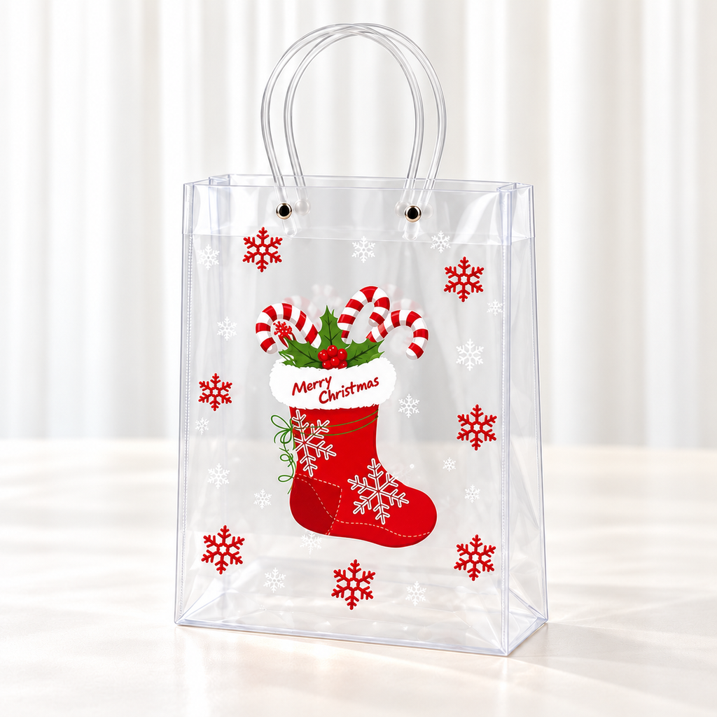BOLSA PVC 20x8x25cm Navidad