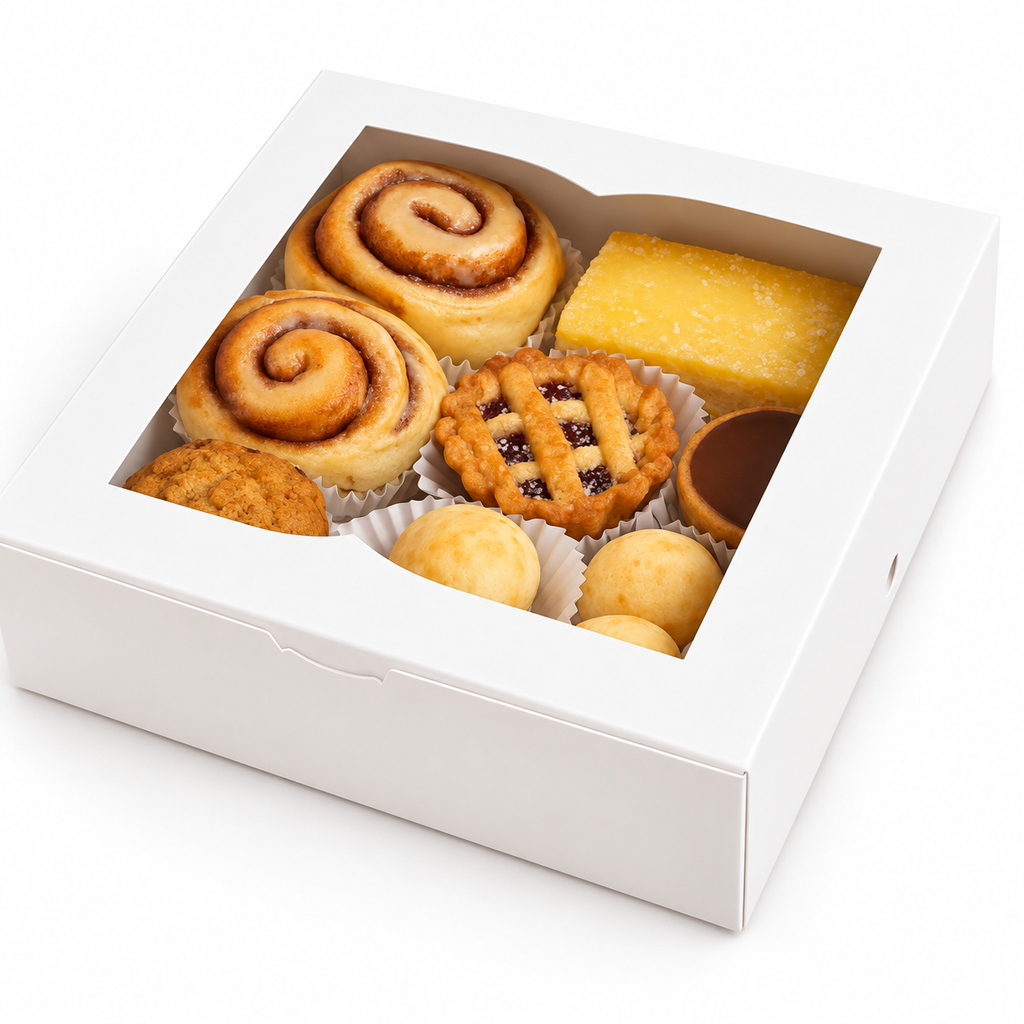Caja 22x22x7cm con visor - 642471