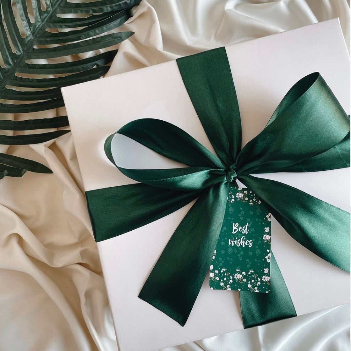 CINTA RASO 4CM X 20 METROS - VERDE OSCURO