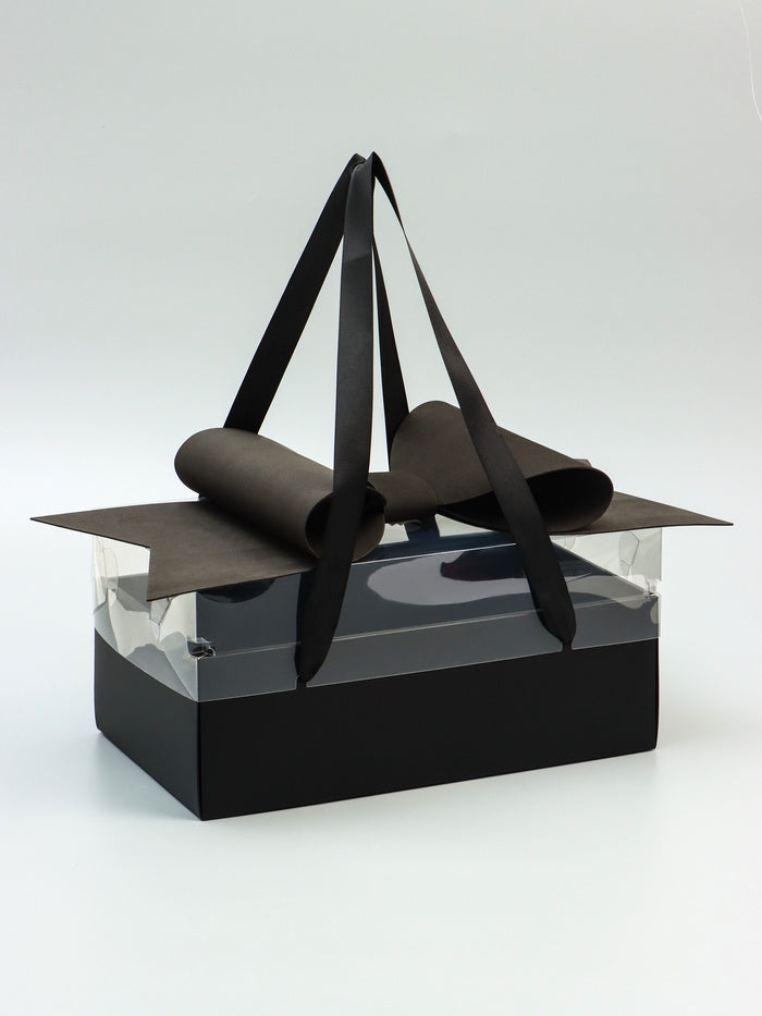 Caja Moño Negro - 35x21x16.5cm - COD 642301