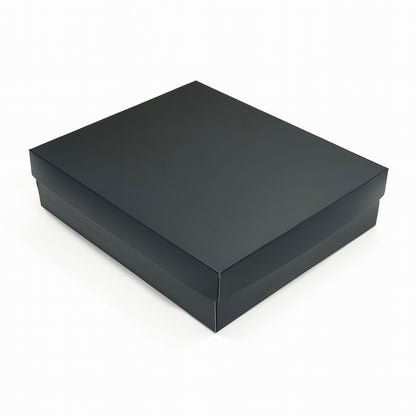 CAJA 26x22x6.5CM DOBLE PARED NEGRO MATE - COD 642395
