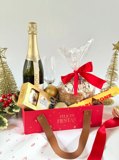 Bandeja Premium 30x18x9cm Rojo Navidad - COD 642277