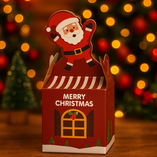 Caja Navidad N4 - 8.5x8.5x10cm