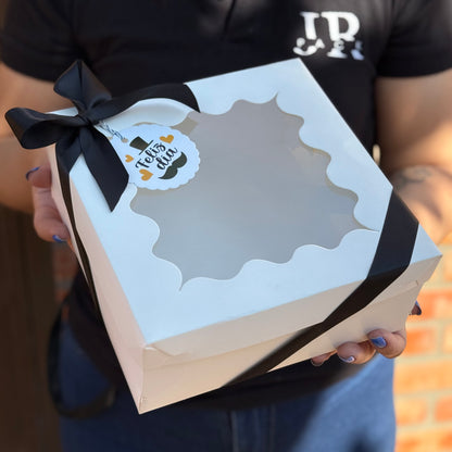 CAJA 20x20x8.5cm CON VISOR