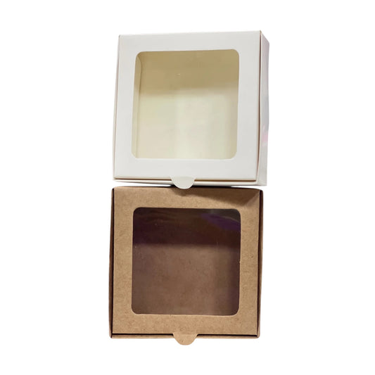 CAJA 11x11x4cm CON VISOR