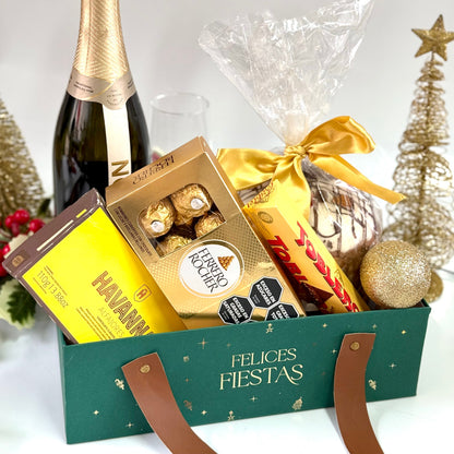 Bandeja Premium 30x18x9cm Verde Navidad - COD 642276