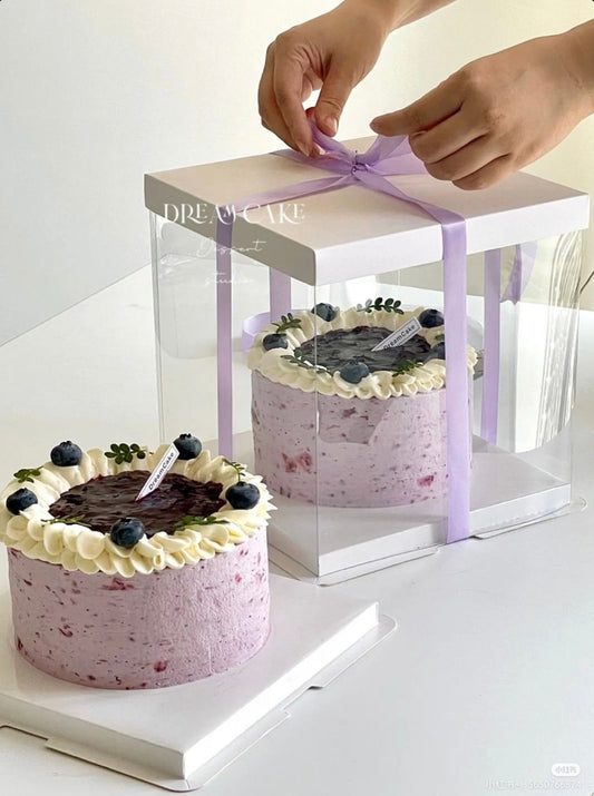CAJA 26x26x18cm TRANSPARENTE - COD 640767