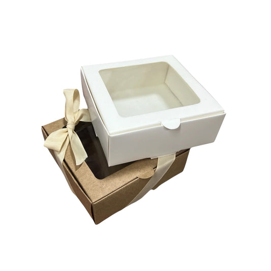 CAJA 11x11x4cm CON VISOR