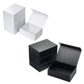 Caja Premium 29x22x12cm Negro Imantada Desplegable - COD 641897