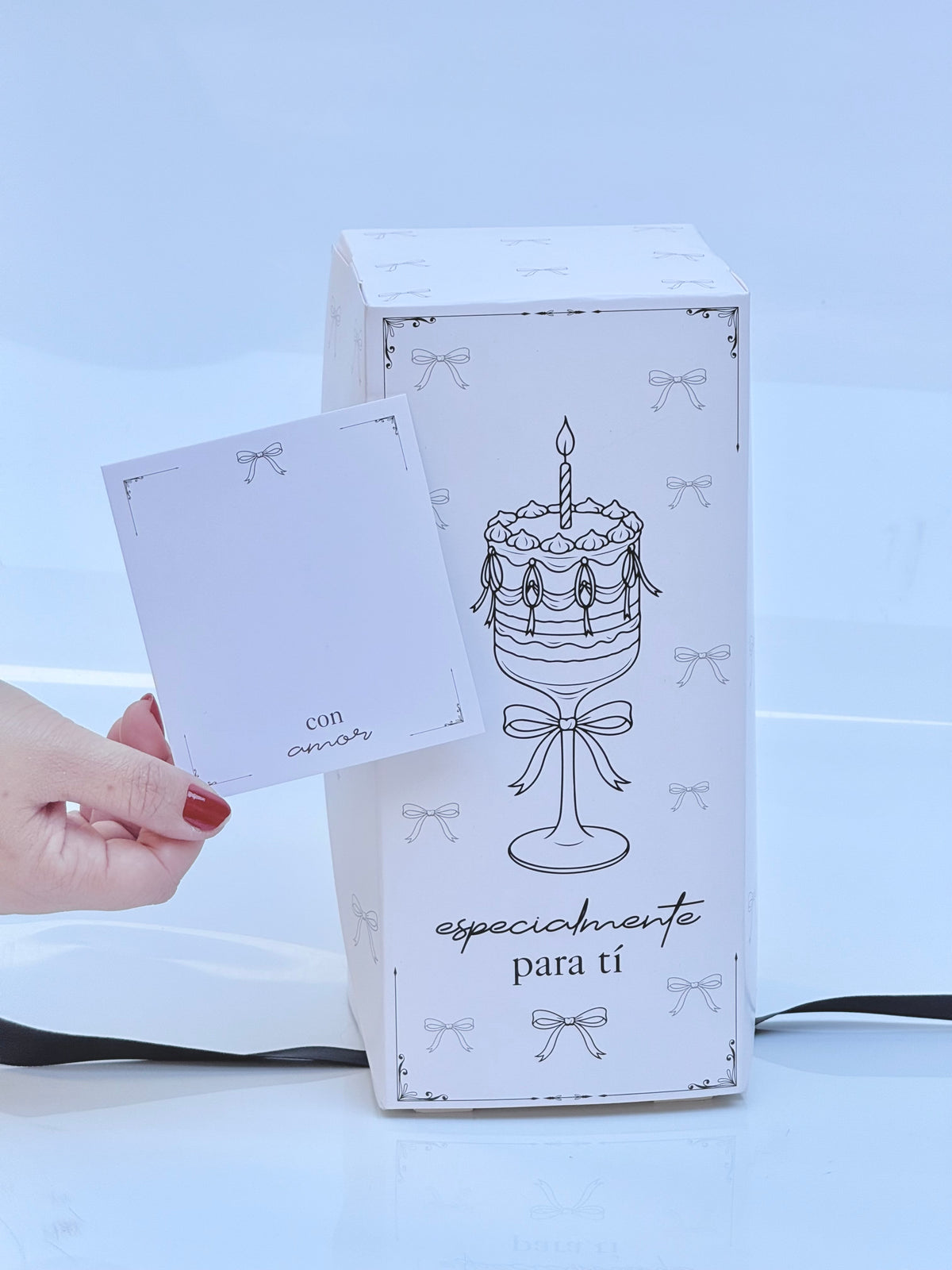 Caja 11,5x11,5x26cm p/ Copa - 641764