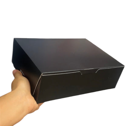 Caja 23x17x7cm Mate Negro