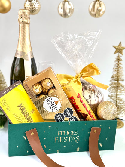 Bandeja Premium 30x18x9cm Verde Navidad - COD 642276