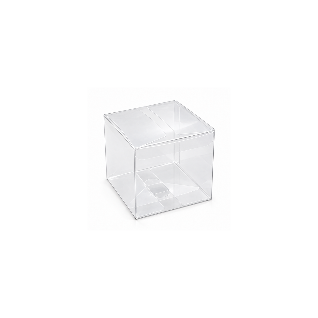 Caja 6x6x6cm Transparente - (paq x 10 und) - 641566