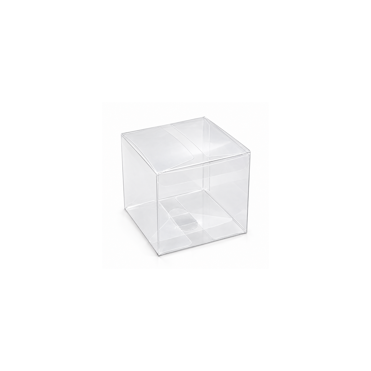 Caja 6x6x6cm Transparente - (paq x 10 und) - 641566