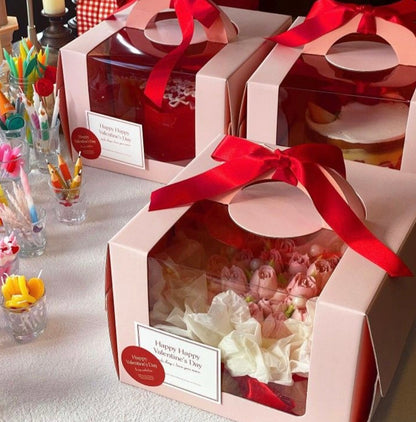 Caja 26x26x17cm - Incluye Base p/ Torta - COD 640765