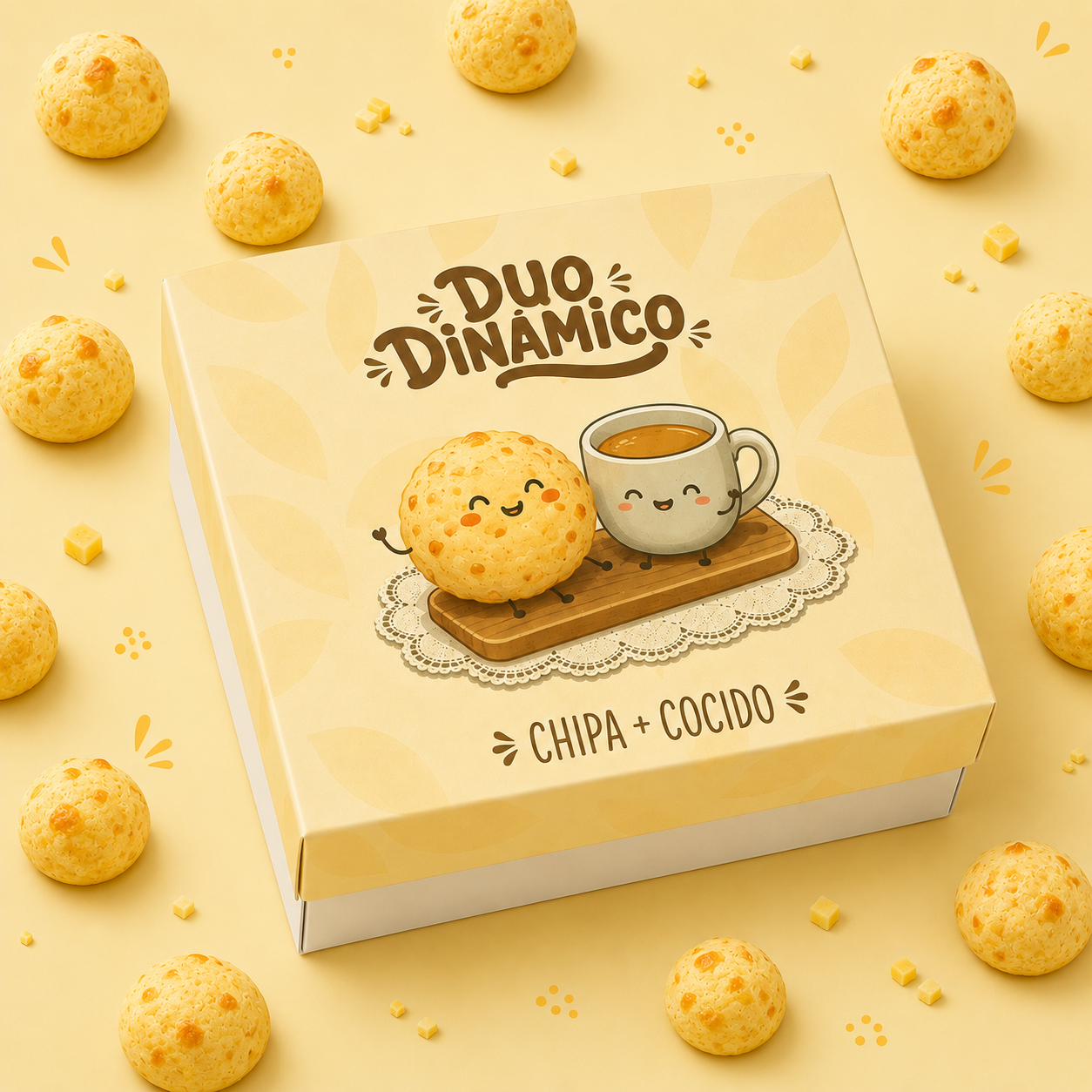 Caja Amistad “Duo Dinamico” - 15x15x5cm