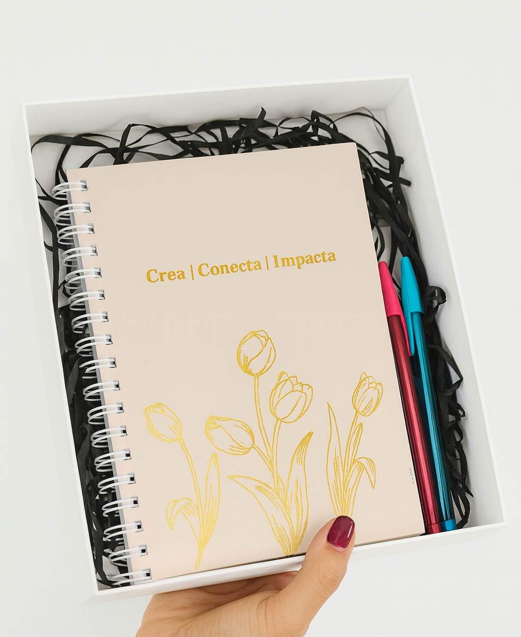 CAJA P/ REGALO BLANCO 26x22x4.5cm - COD 642391