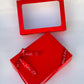 Caja 23x17x7cm Rojo sin visor - COD:MOM1.R