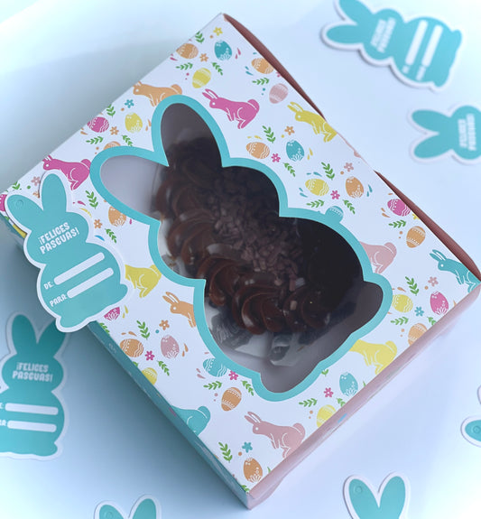 CUP6 - Caja p/ Huevo de Pascua Diseño - Soporte a elección