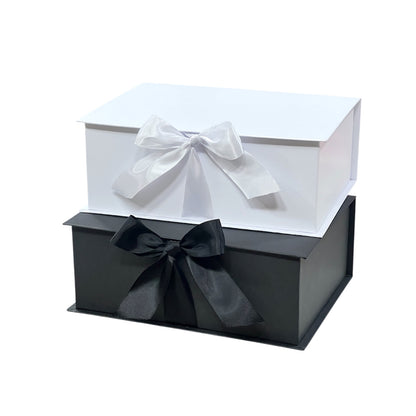 Caja Premium 30x20x10cm Negro - Tipo Libro