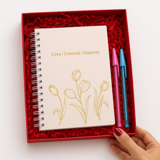 CAJA 26x22x4.5cm DOBLE PARED ROJO - COD 642392