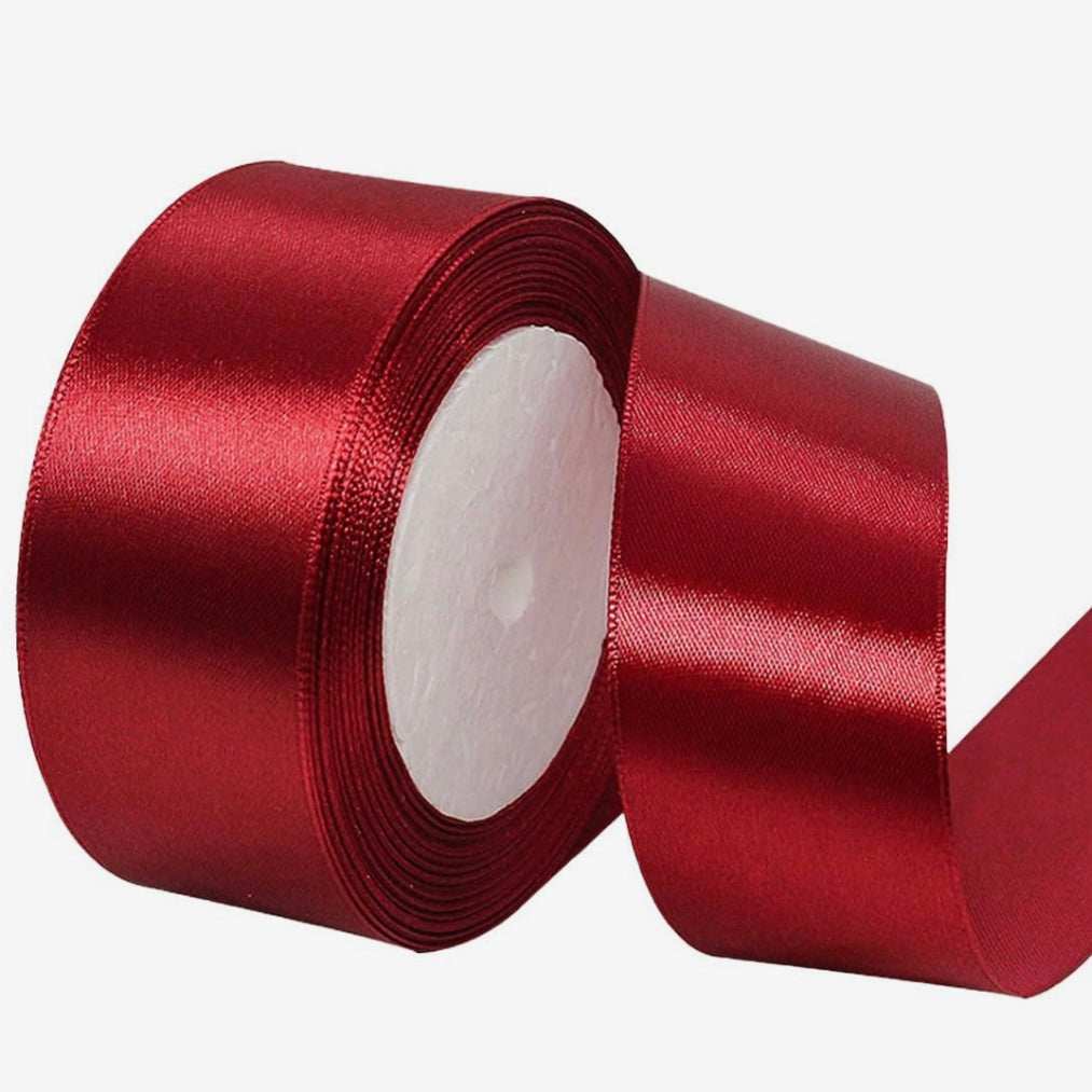 CINTA RASO 4CM X 20 METROS - BORDO