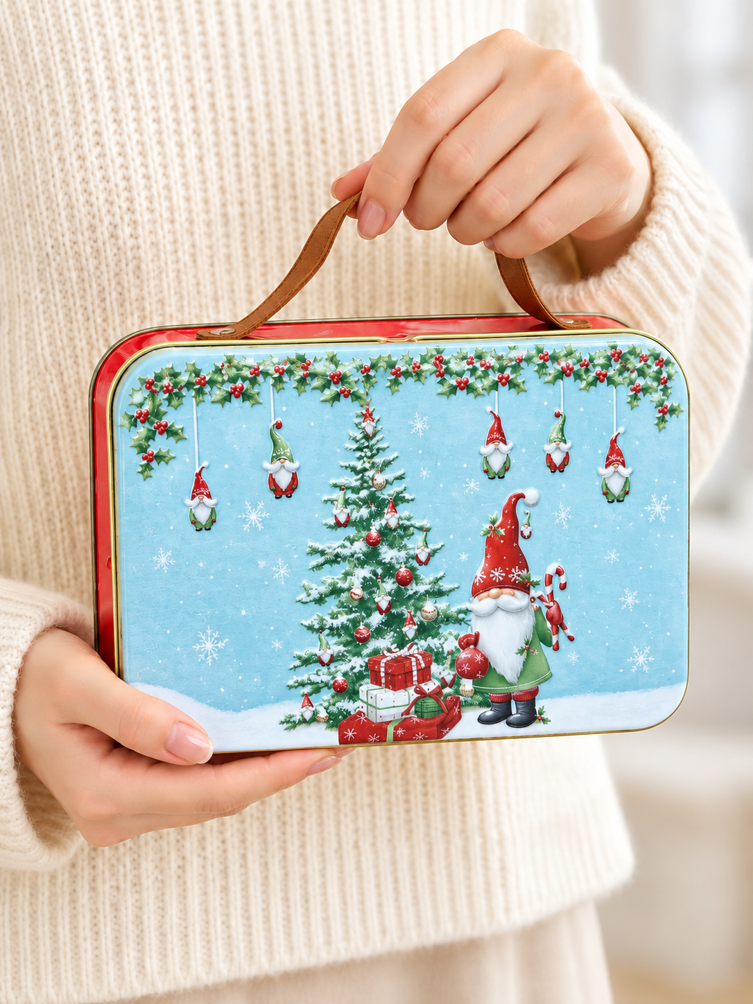 LATA CARTERA (15X10.5X5CM) Celeste