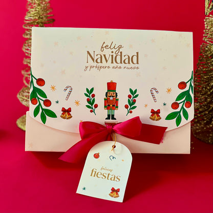 Caja Lazo 23x17x7cm Beige - COD 642264