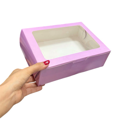 Caja 23x17x7cm p/ 6 cupcakes - MOM1P
