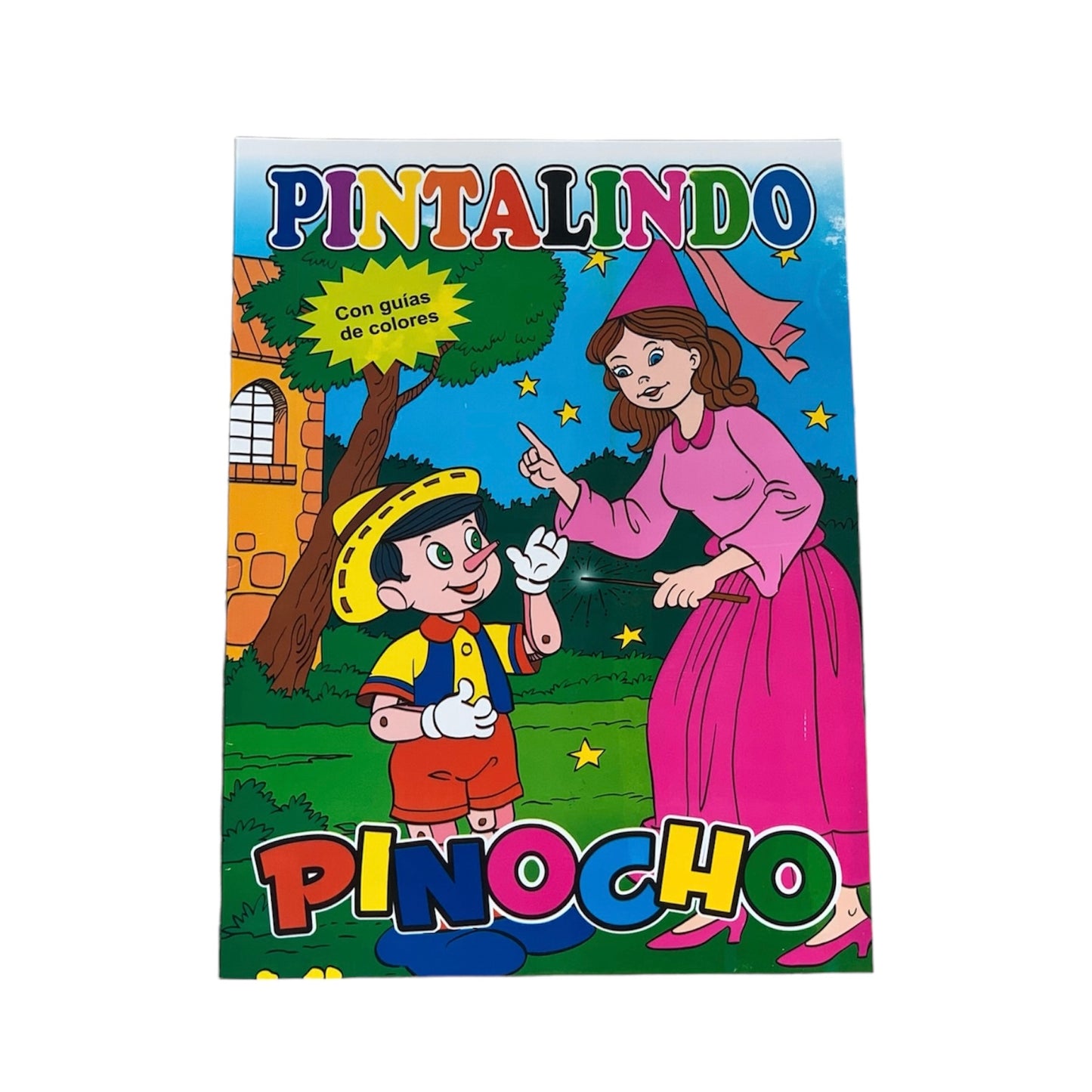 Pinocho Libro (Grande) Pintalindo