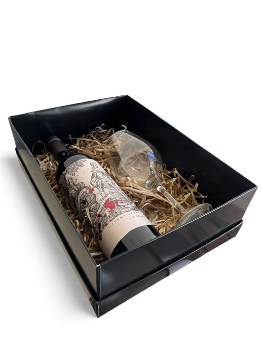 CAJA 34x24x10cm - DOBLE PARED NEGRA