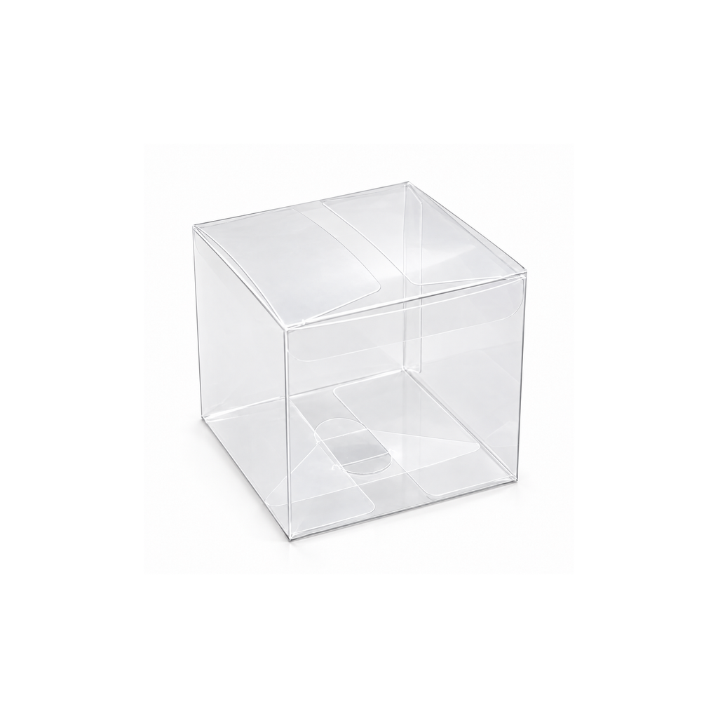 Caja 8x8x8cm Transparente - (Paq x 10 und) - 641565