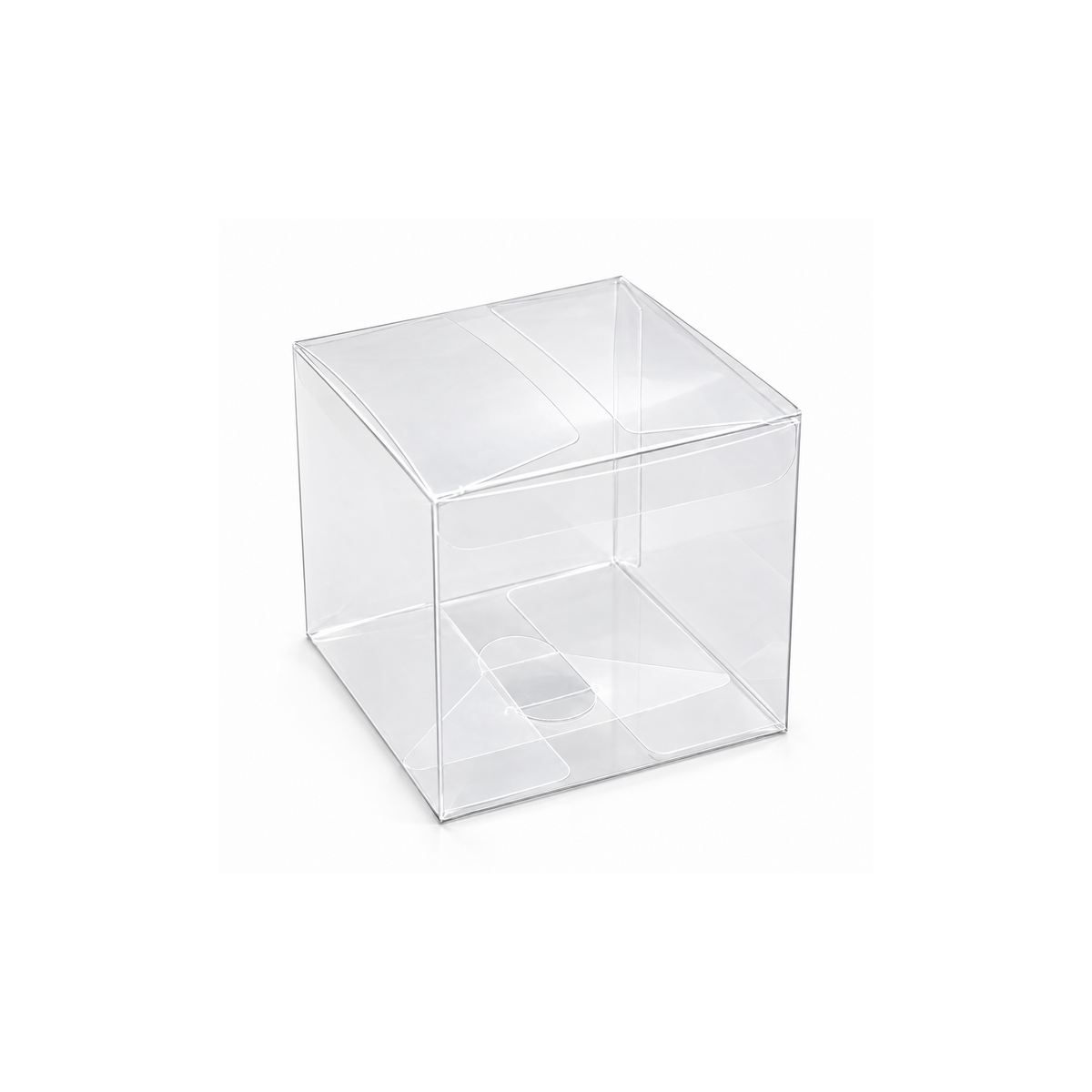 Caja 8x8x8cm Transparente - (Paq x 10 und) - 641565