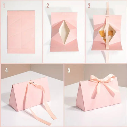 Caja Tipo Sobre Dorado - 16x10x6.5cm