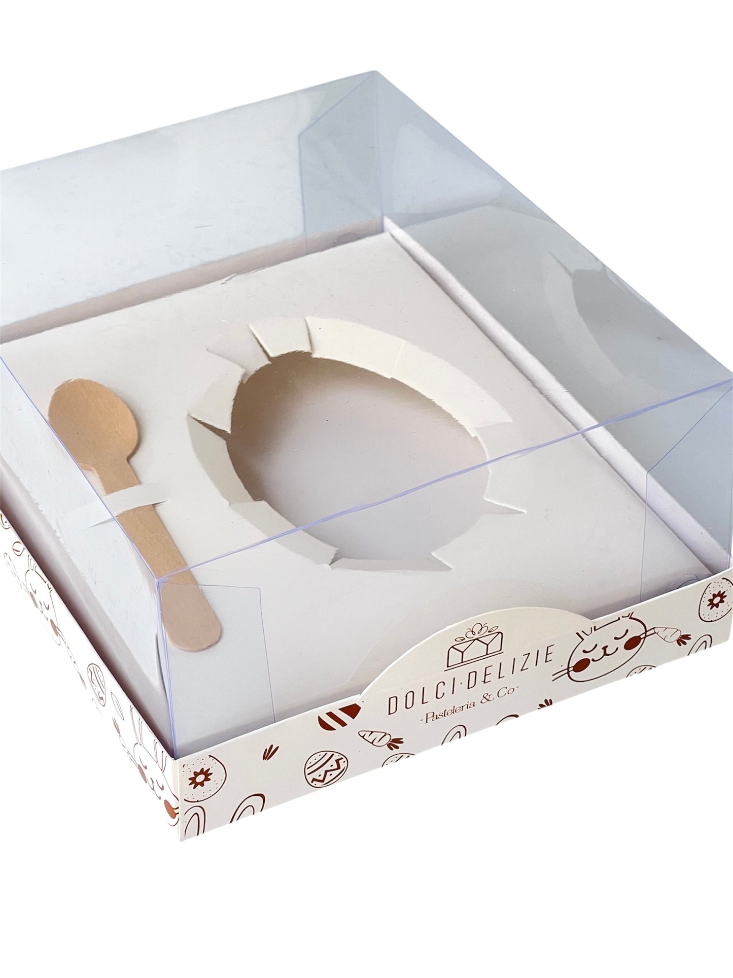 Caja p/ huevo con tu LOGO en base Personalizado desde 100und