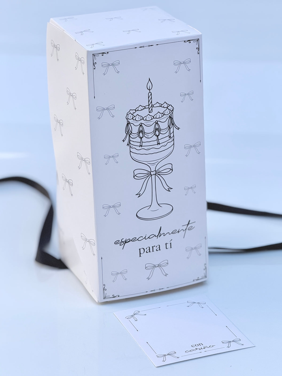 Caja 11,5x11,5x26cm p/ Copa - 641764