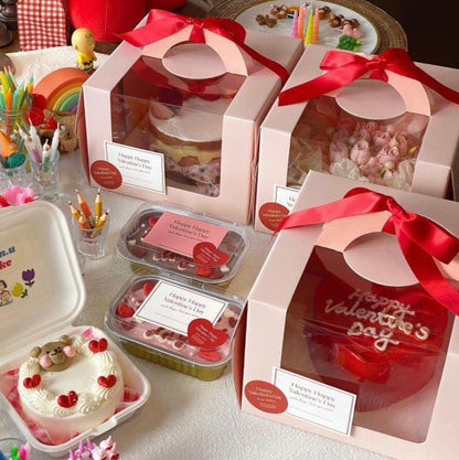 Caja 26x26x17cm - Incluye Base p/ Torta - COD 640765