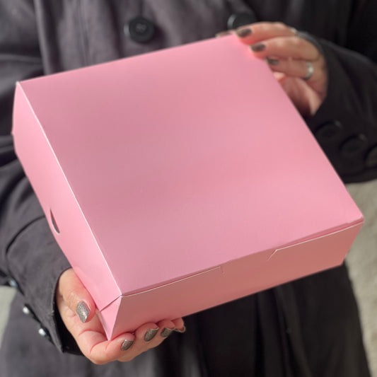 Caja 22x22x7cm Rosa