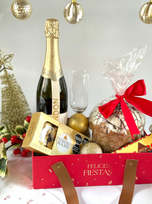 Bandeja Premium 30x18x9cm Rojo Navidad - COD 642277