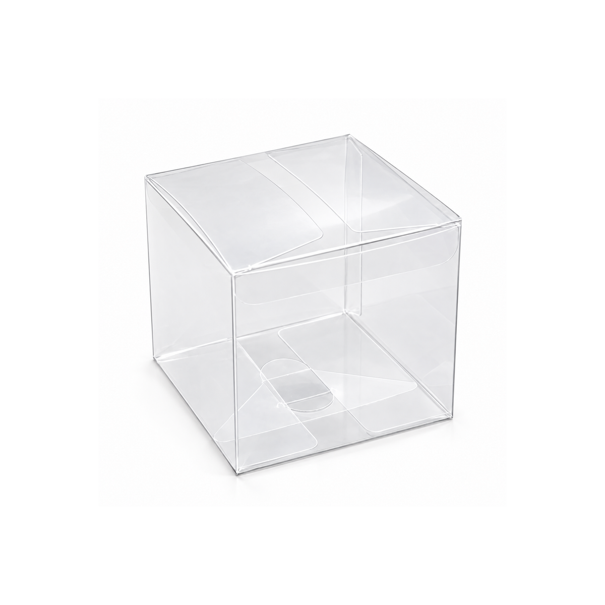 Caja 9x9x9cm Transparente - (Paq x 10 und) - 642979
