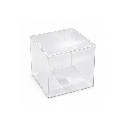 Caja 9x9x9cm Transparente - (Paq x 10 und) - 642979