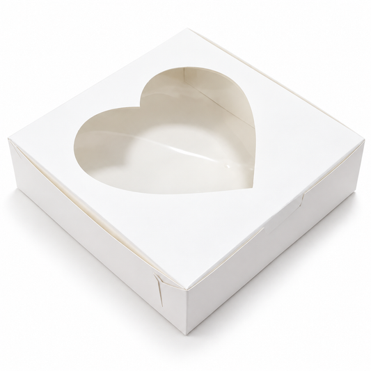Caja 22x22x7cm con visor - 641632