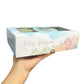 Caja p/ 3 huevos 150gr con visor - Gratitud - 2776