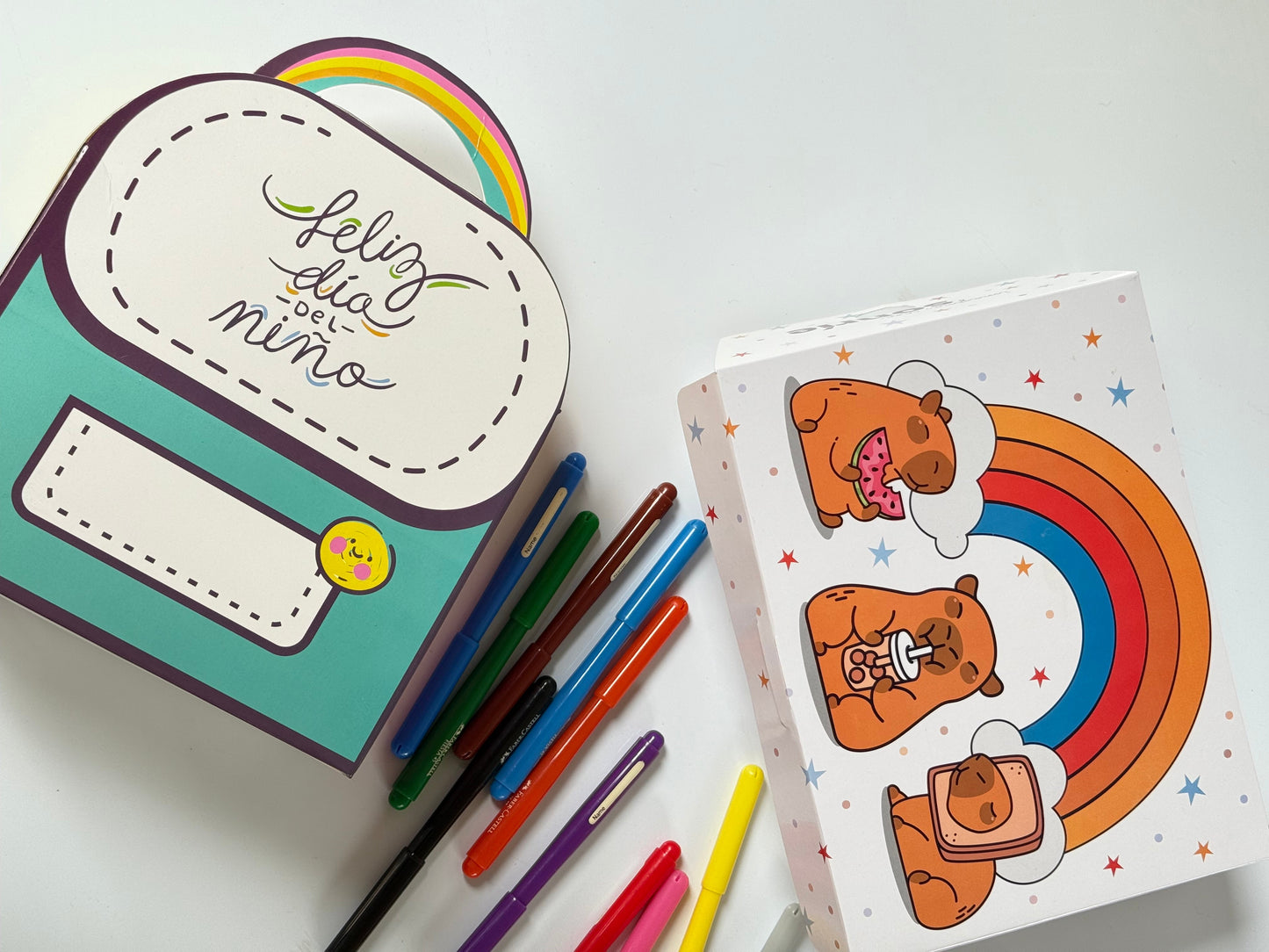 Caja tipo Mochila Niños- 18x8.5x19cm