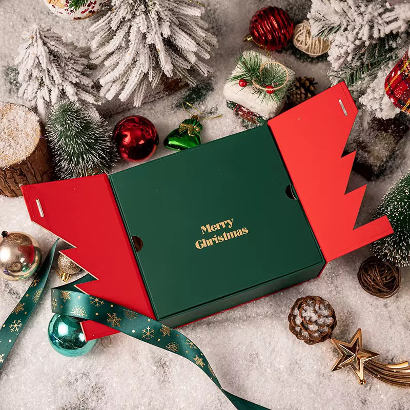 Caja Premium 29x21x9cm Navidad Árbol