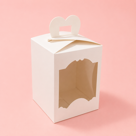 Caja 13x13x17cm con visor - 639304