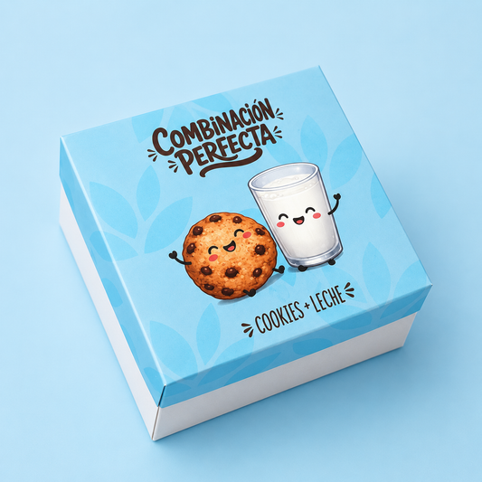 Caja Amistad ´´Combinacion Perfecta´´ - 15x15x8.5cm